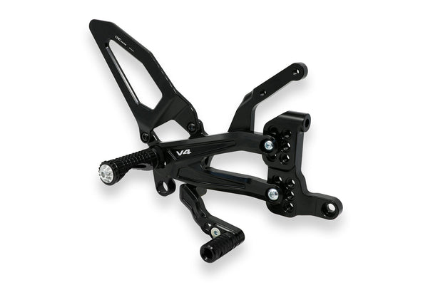 CNC RACING | Adjustable rear sets RPS Ducati Panigale V4 - EASY