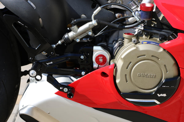 CNC RACING | Adjustable rear sets RPS Ducati Panigale V4 - EASY