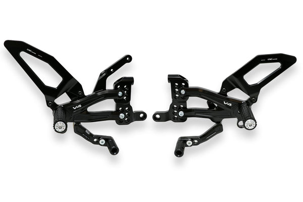 CNC RACING | Adjustable rear sets RPS Ducati Panigale V4 - EASY