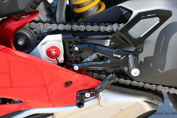 CNC RACING | Adjustable rear sets RPS Ducati Panigale V4 - EASY
