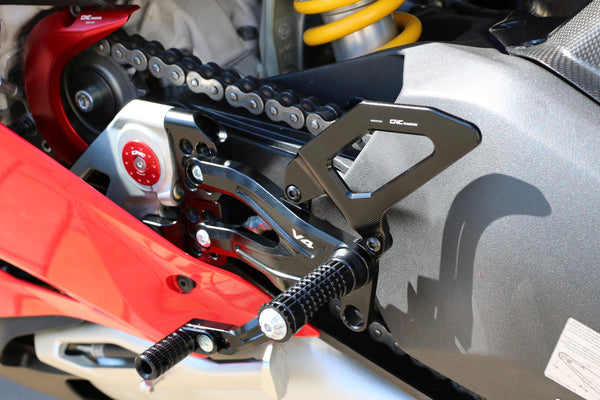 CNC RACING | Adjustable rear sets RPS Ducati Panigale V4 - EASY
