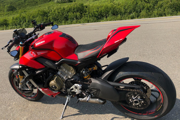 CNC RACING | Adjustable rearsets Ducati Streetfighter V4 - Pramac Racing limited Edition