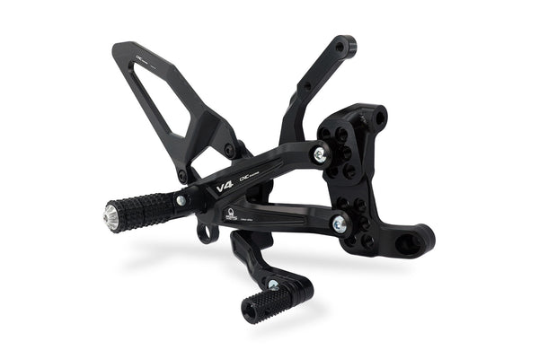 CNC RACING | Adjustable rearsets Ducati Streetfighter V4