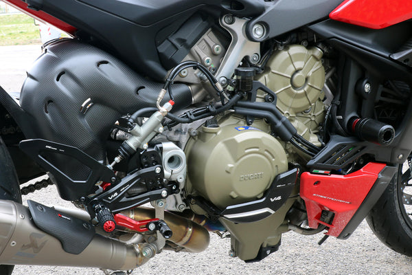 CNC RACING | Adjustable rearsets Ducati Streetfighter V4