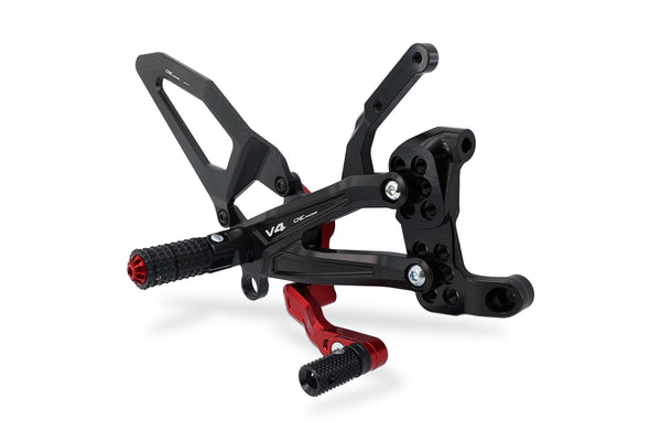 CNC RACING | Adjustable rearsets Ducati Streetfighter V4