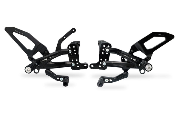 CNC RACING | Adjustable rearsets Ducati Streetfighter V4