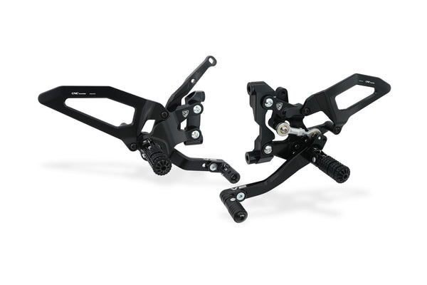CNC RACING | Adjustable rearsets Ducati Streetfighter V2