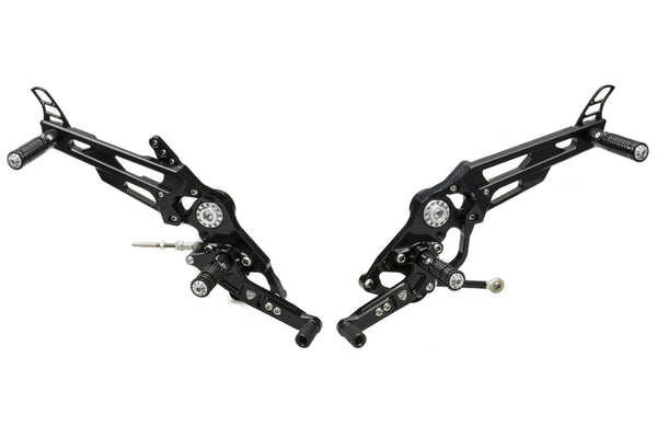 CNC RACING | Adjustable rear sets Ducati