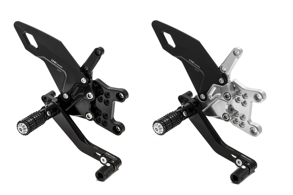 CNC RACING | REAR SETS ADJUSTABLE FOR APRILIA RSV4 - TUONO