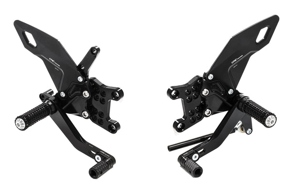 CNC RACING | REAR SETS ADJUSTABLE EASY FOR APRILIA RSV4 - TUONO