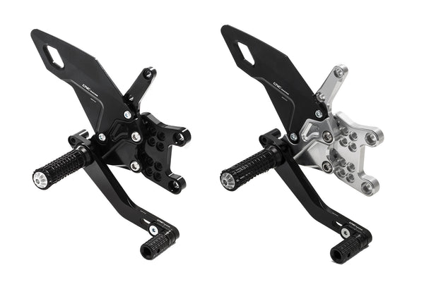 CNC RACING | REAR SETS ADJUSTABLE EASY FOR APRILIA RSV4 - TUONO