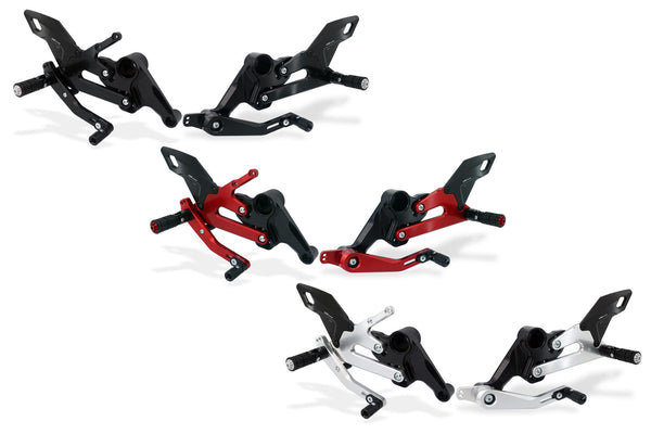 CNC RACING | Adjustable rear sets Aprilia RS 660 - Tuono 660