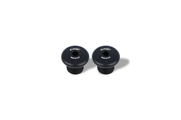 CNC RACING | Rear footrest blanking caps (M8 - 2pcs)