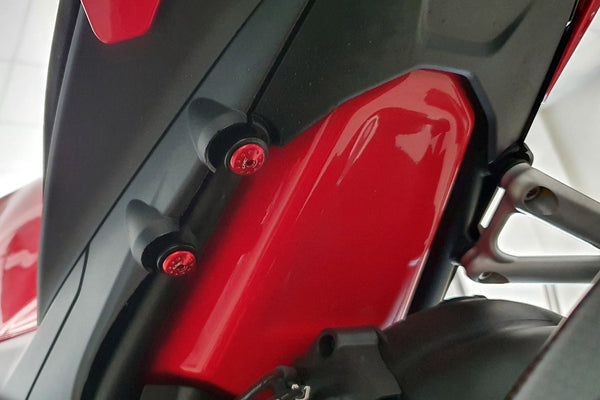 CNC RACING | Rear footrest blanking caps (M8 - 2pcs)