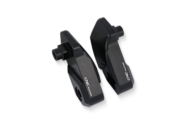 CNC RACING | Riser 30 mm kit for footpegs TOURING driver
