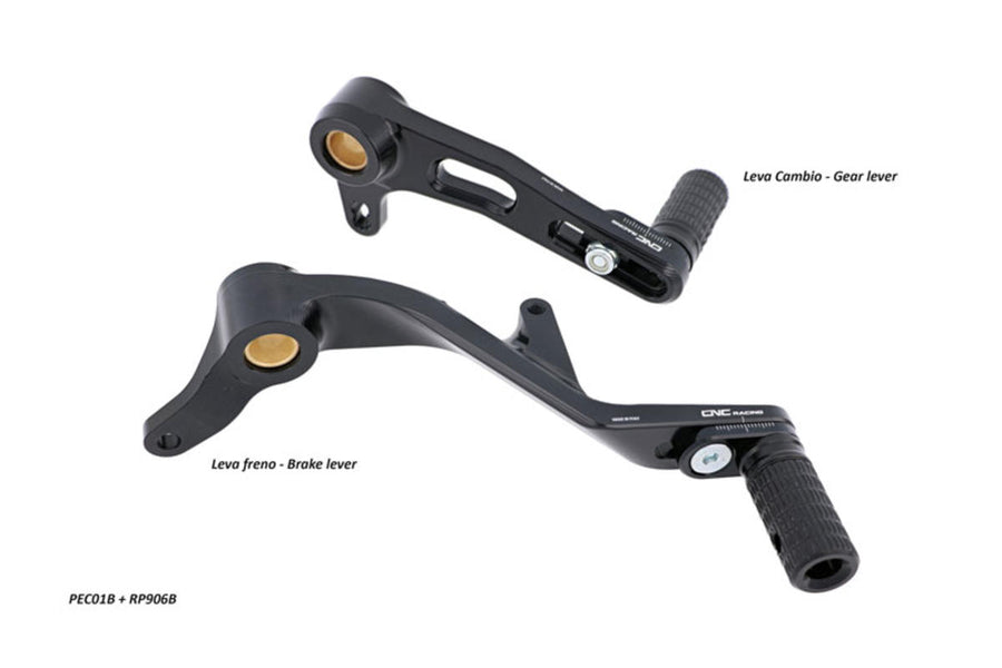 CNC RACING | Gear/Rear brake levers kit ducati - SLIDE