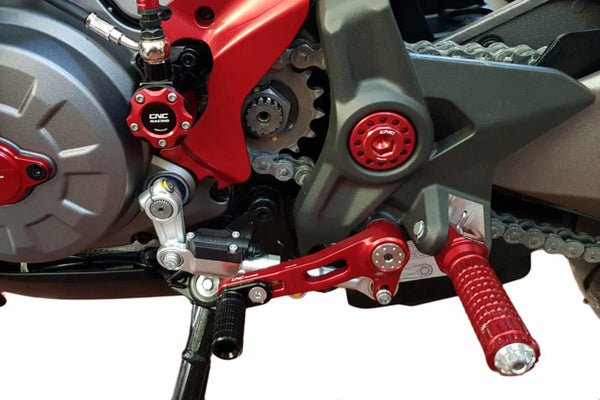CNC RACING | Gear/Rear brake levers kit ducati - SLIDE