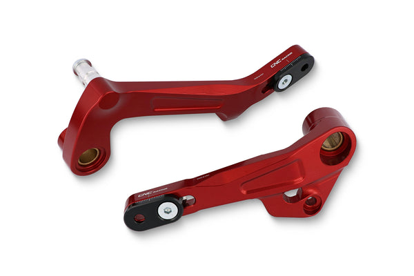 CNC RACING | Gear/Rear brake levers kit Ducati Multistrada - SLIDE