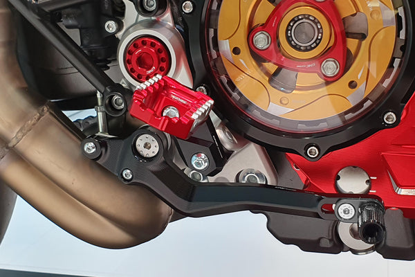 CNC RACING | Gear/Rear brake levers kit Ducati Hypermotard 950 - SLIDE