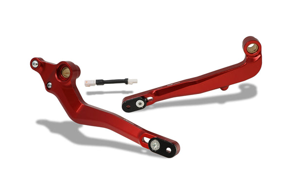 CNC RACING | Gear/Rear brake levers kit Ducati Hypermotard 950 - SLIDE