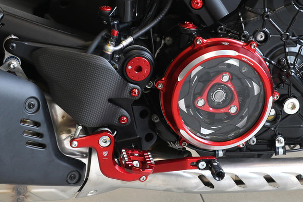 CNC RACING | Gear/Rear brake levers kit Ducati Diavel V4 - SLIDE