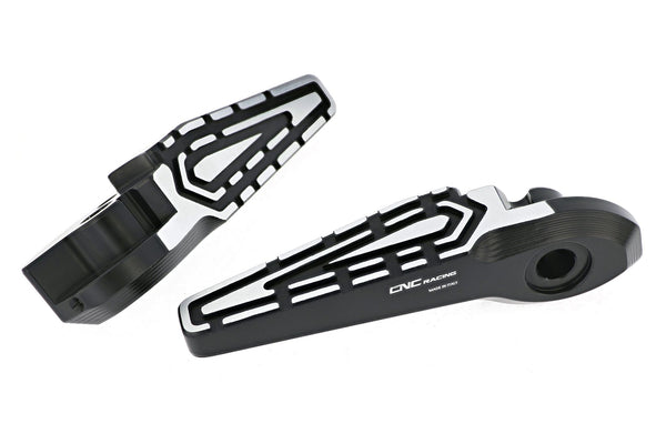 CNC RACING | Folding passenger footpegs Ducati XDiavel/Diavel - bicolor