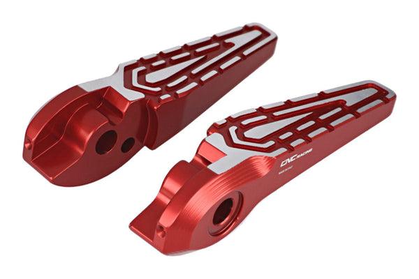 CNC RACING | Folding passenger footpegs Ducati XDiavel/Diavel - bicolor