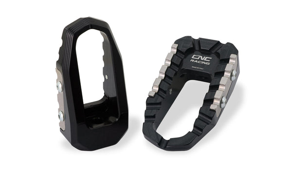CNC RACING | Footpegs kit TOURING - passenger