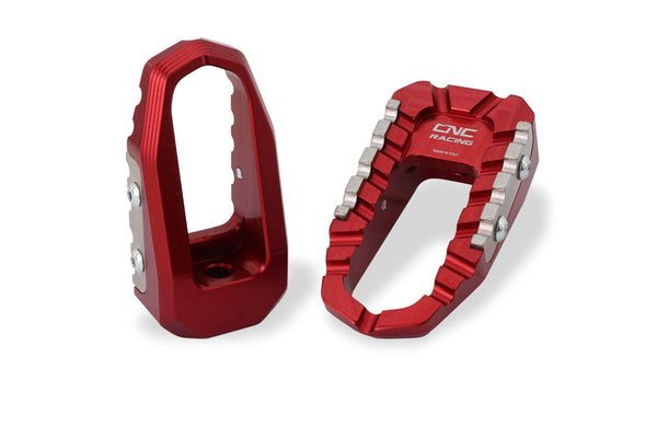 CNC RACING | Footpegs kit TOURING - driver