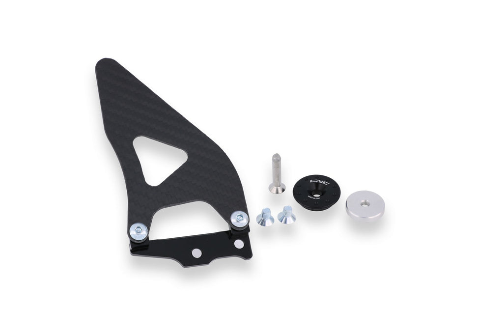 CNC RACING | RH heel guard kit for rearsets PE226