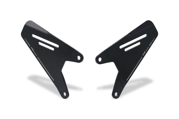 CNC RACING | Heel-guard kit for rearsets Ducati Hypermotard 950