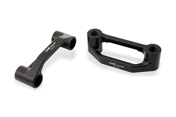 CNC RACING | Rear footrest blanking plates Aprilia
