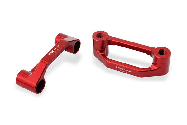 CNC RACING | Rear footrest blanking plates Aprilia