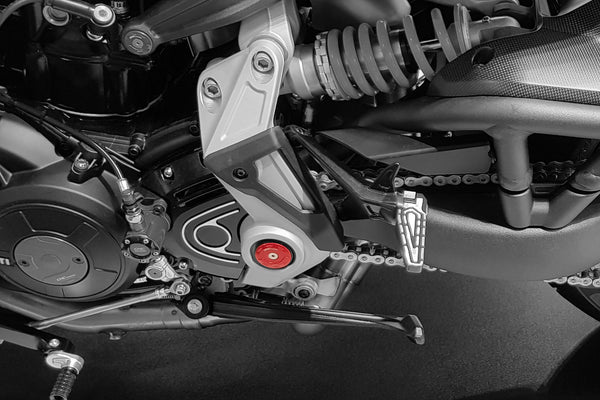 CNC RACING | Central bolt kit for OEM rearsets Ducati XDiavel/Diavel 1260