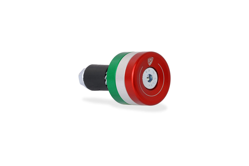 CNC RACING | Handlebar cap single side Tricolore