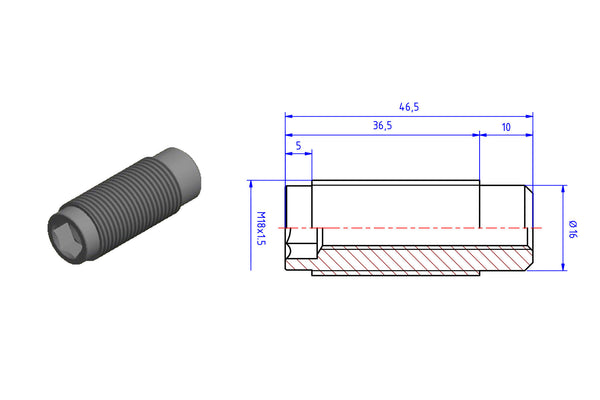 CNC RACING | Adapter to mount the front brake and clutch lever guards.