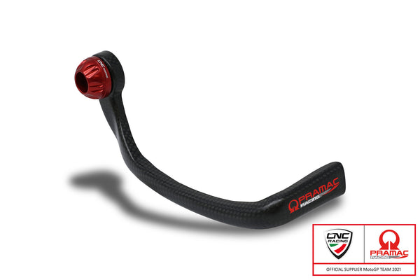 CNC RACING | Brake-Guard Carbon Race - Protection front brake lever glossy carbon Pramac Racing Limited Edition