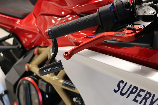 CNC RACING | Brake-Guard Carbon Race - Protection front brake lever glossy carbon