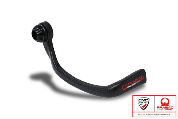 CNC RACING | Brake-Guard Carbon Race - Protection front brake lever matt carbon Pramac Racing Limited Edition