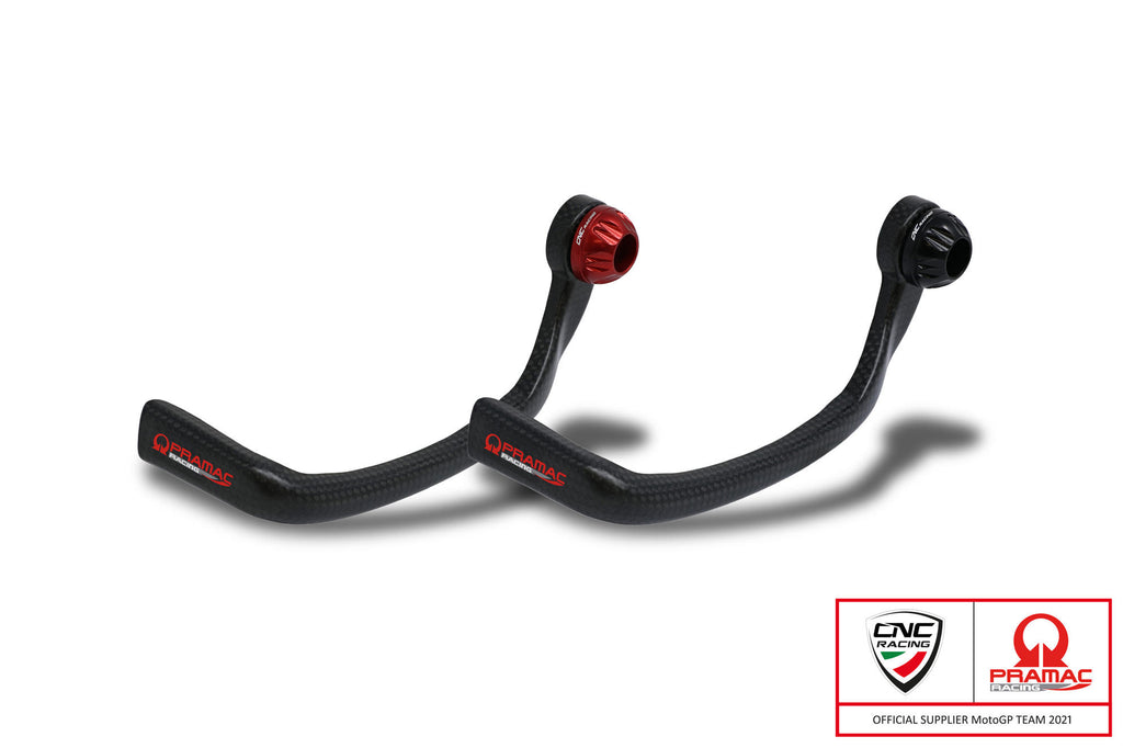 CNC RACING | Clutch-Guard Carbon Race - Protection clutch lever glossy carbon Pramac Racing Limited Edition