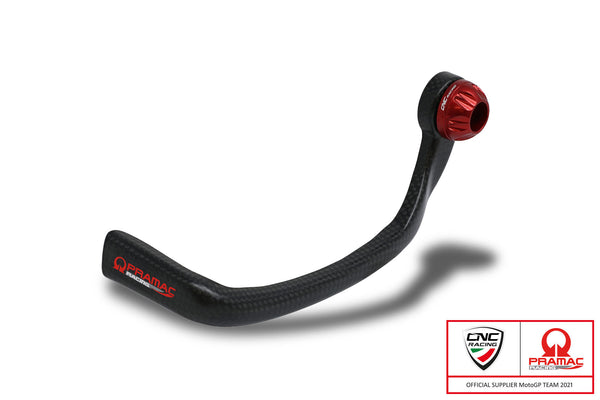 CNC RACING | Clutch-Guard Carbon Race - Protection clutch lever glossy carbon Pramac Racing Limited Edition