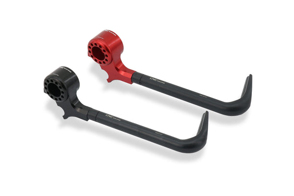 CNC RACING | Lever-Guard Street - Protection front brake lever with bar-end mirror housing