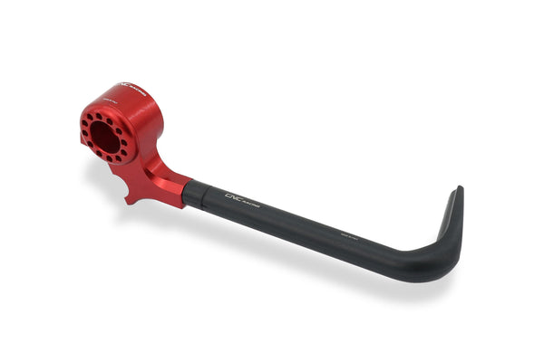 CNC RACING | Lever-Guard Street - Protection front brake lever with bar-end mirror housing