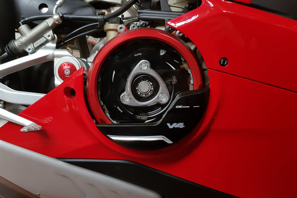 CNC RACING | Clutch cover protector Ducati Panigale V4 Streetfighter V4 Multistrada V4 RS