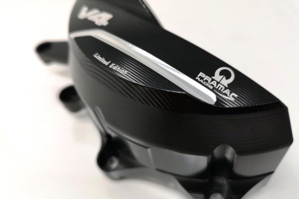 CNC RACING | Generator cover protector Ducati Panigale and Streetfighter V4 - Pramac Racing Limited Edition