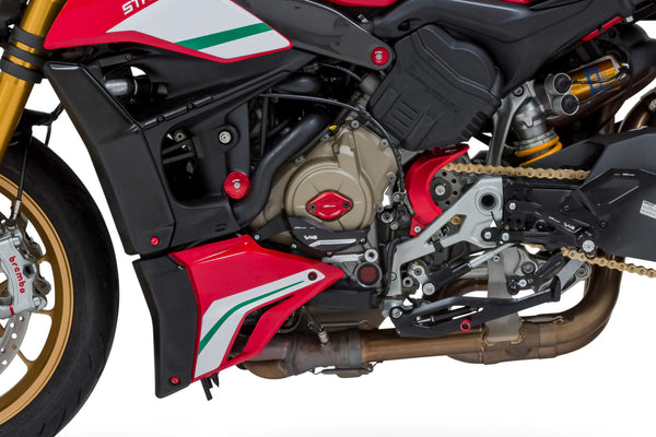CNC RACING | Generator cover protector Ducati Panigale and Streetfighter V4