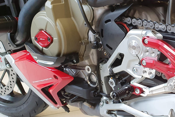 CNC RACING | Generator cover protector Ducati Panigale and Streetfighter V4