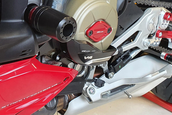 CNC RACING | Generator cover protector Ducati Panigale and Streetfighter V4