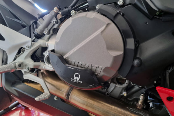 CNC RACING | Clutch cover protector Ducati Streetfighter V2 - Pramac Racing Limited Edition
