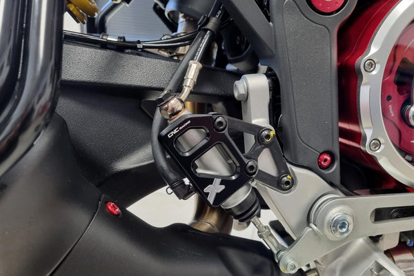CNC RACING | Rear brake master cylinder protector Ducati DesertX